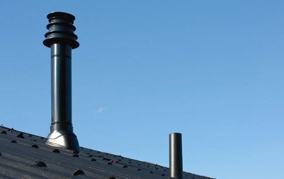 Бытовые дымоходы, колонка