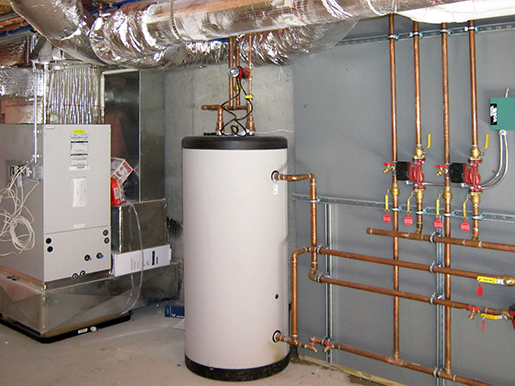 Подключение, установка бойлера косвенного нагрева