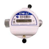 Счетчик СГМБ-3.2 Орел 1/2 гайка / штуцер с батарейным отсеком